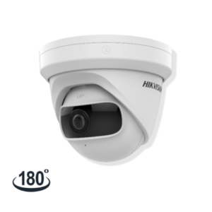 4MP Full HD Turret PoE 180° Graden SD-slot IR-Led