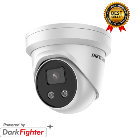 4MP Full HD Turret PoE Acusense SD-slot IR-Led - Afbeelding 3