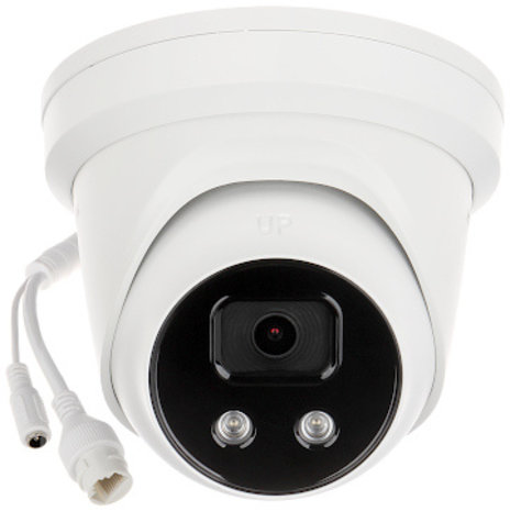4MP Full HD Turret PoE Acusense SD-slot IR-Led - Afbeelding 2