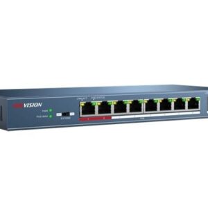 DS-3E0109P-E, 8 PoE poorten, 250meter PoE bereik