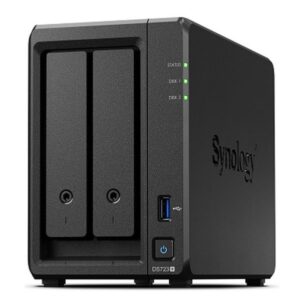 Synology DiskStation DS723+ data-opslag-server NAS Tower Ethernet LAN Zwart R1600