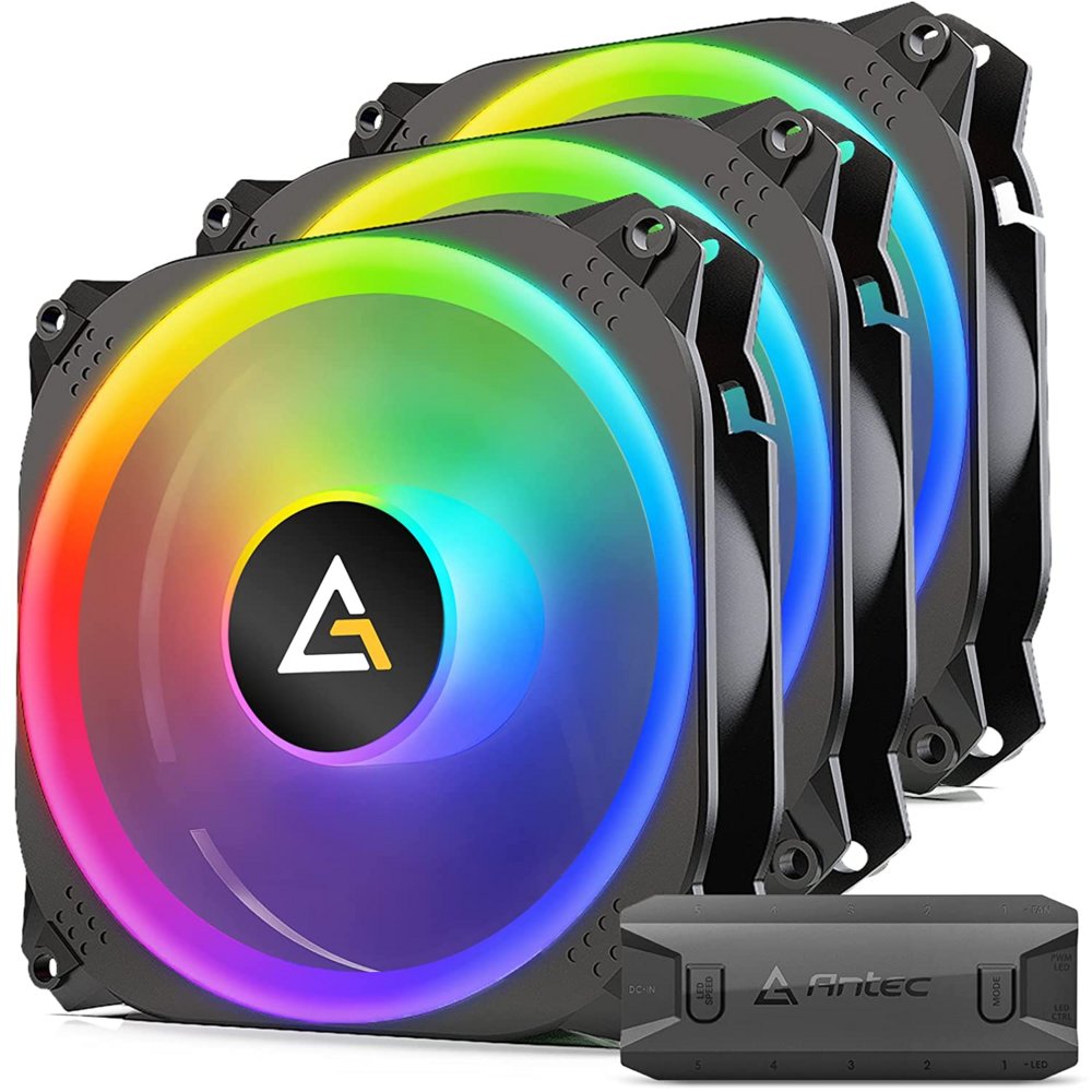 Antec Prizm 120 3+C Case FAN 120MM / GAMING +3xFAN+Cont/ RGB - Afbeelding 3