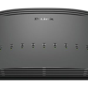 D-Link Switch Unmanaged Gigabit Ethernet (10/100/1000) Zwart