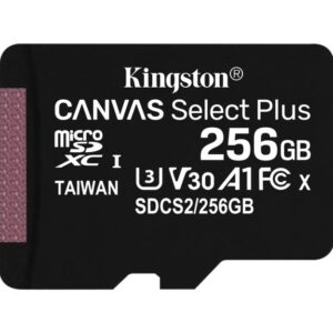 Kingston Technology Canvas Select Plus 256 GB MicroSDXC UHS-I Klasse 10