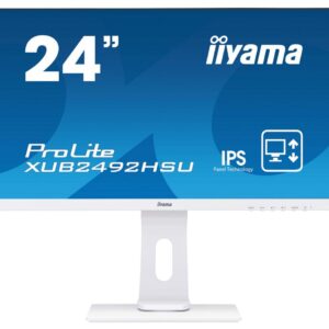 iiyama ProLite XUB2492HSU-W1 LED display 60,5 cm (23.8") 1920 x 1080 Pixels Full HD Wit