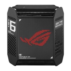 ASUS ROG Rapture GT6 AX10000 AiMesh 1 Pack Tri-band (2.4 GHz / 5 GHz / 5 GHz) Wi-Fi 6 (802.11ax) Zwart 4 Intern