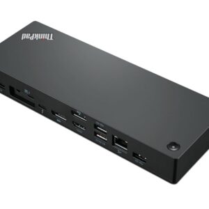 Lenovo ThinkPad Universal Thunderbolt 4 Bedraad Zwart