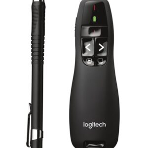 Logitech R400 Draadloze presenter RF Zwart