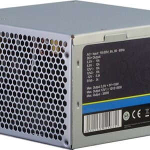 Inter-Tech Coba CES-350B power supply unit 350 W 20+4 pin ATX ATX Zilver