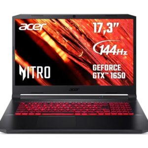 Acer Nitro 17.3 F-HD 144HZ I5-11400H 16GB 512GB GTX1650 W11P