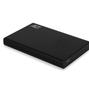 ACT AC1225 behuizing voor opslagstations HDD-/SSD-behuizing Zwart 2.5"