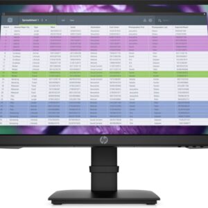 HP P22 G4 54,6 cm (21.5") 1920 x 1080 Pixels Full HD Zwart