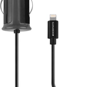 Mobiparts Car Charger Apple Lightning 2.4A Black