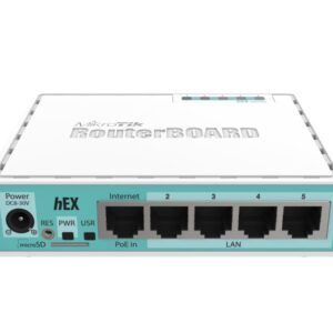 Mikrotik Ethernet LAN Router hEX 5x 1Gbps switch