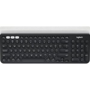 Logitech K780 toetsenbord RF-draadloos + Bluetooth QWERTY US International Zwart, Wit