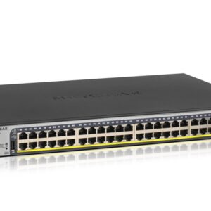 NETGEAR GS752TP Managed L2/L3/L4 Gigabit Ethernet (10/100/1000) Power over Ethernet (PoE) 1U Zwart