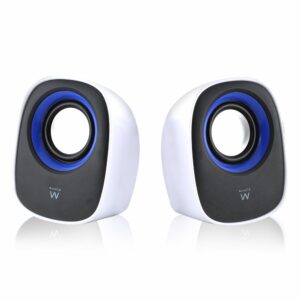 Ewent EW3513 luidspreker 1-weg Zwart, Blauw, Wit Bedraad 5 W