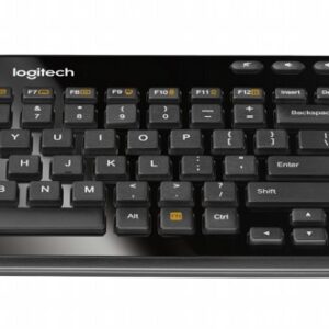 Logitech K360 toetsenbord RF Draadloos QWERTY Nederlands Zwart