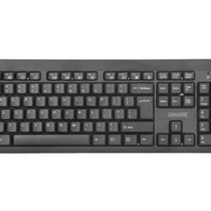 QWARE Wireless toetsenbord Swindon Zwart