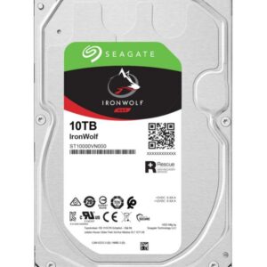 Seagate IronWolf ST10000VN000 interne harde schijf 3.5" 10000 GB SATA III