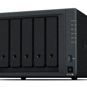 Synology DiskStation DS1522+ data-opslag-server NAS Tower Ethernet LAN Zwart R1600
