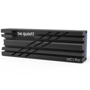 be quiet! MC1 PRO SSD (solid-state drive) Koelplaat/radiatoren Zwart 1 stuk(s)