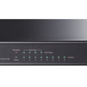 TP-Link Switch 8-Poorts 10/100Mbit PoE Unmanaged