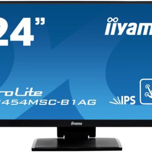 iiyama ProLite T2454MSC-B1AG computer monitor 60,5 cm (23.8") 1920 x 1080 Pixels Full HD LED Touchscreen Multi-gebruiker Zwart