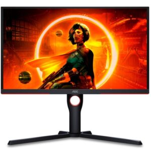AOC 25G3ZM/BK computer monitor 62,2 cm (24.5") 1920 x 1080 Pixels Full HD Zwart, Rood