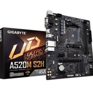 Gigabyte A520M S2H moederbord Socket AM4 micro ATX