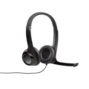 Logitech H390 USB Computer Headset Met rijke digitale audio en knoppen op de draad