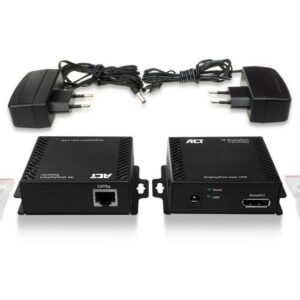 ACT AC7770 4K DisplayPort over CATx extender set tot 70 meter