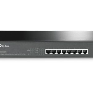 TP-LINK TL-SG1008MP Unmanaged Gigabit Ethernet (10/100/1000) Power over Ethernet (PoE) Zwart