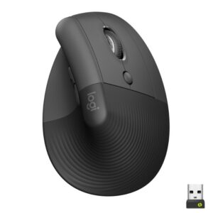 Logitech Lift muis Rechtshandig RF-draadloos + Bluetooth Optisch 4000 DPI