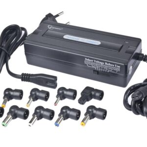 Gembird NPA-AC1-GS netvoeding & inverter Binnen 90 W Zwart