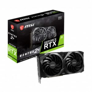 MSI RTX 3070 VENTUS 2X 8G OC LHR videokaart NVIDIA GeForce RTX 3070 8 GB GDDR6