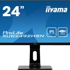 iiyama ProLite XUB2492HSN-B1 computer monitor 60,5 cm (23.8") 1920 x 1080 Pixels Full HD LED Zwart