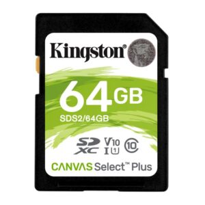 Kingston Technology Canvas Select Plus 64 GB SDXC UHS-I Klasse 10
