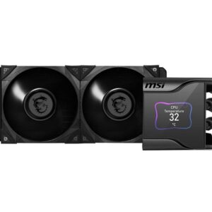 MSI MEG CORELIQUID S280 koelsysteem voor computers Processor Alles-in-één vloeistofkoeler Zwart