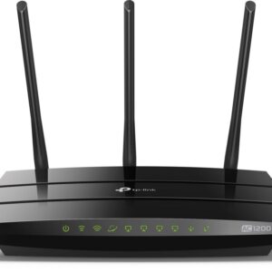 TP-LINK Archer C1200 draadloze router Gigabit Ethernet Dual-band (2.4 GHz / 5 GHz) Zwart