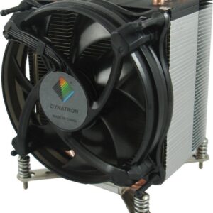 Inter-Tech K-17 Processor Koeler 9,2 cm Aluminium, Zwart