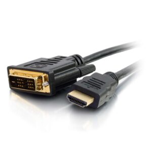Ewent EW9860 video kabel adapter 2 m HDMI DVI-D Zwart