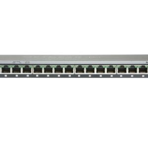 NETGEAR ProSAFE Unmanaged Switch - GS116GE - Desktop - 16 Gigabit Ethernet poorten 10/100/1000 Mbps