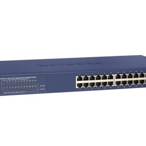 NETGEAR GS724TP Managed L2/L3/L4 Gigabit Ethernet (10/100/1000) Power over Ethernet (PoE) 1U Zwart, Grijs