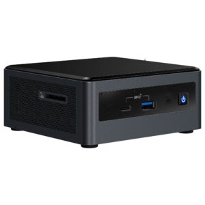 Intel NUC NUC10i7FNHN UCFF Zwart i7-10710U 1,1 GHz