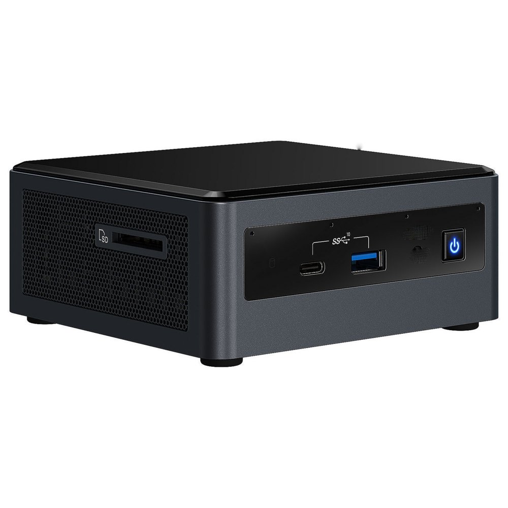 Intel NUC NUC10i7FNHN UCFF Zwart i7-10710U 1,1 GHz