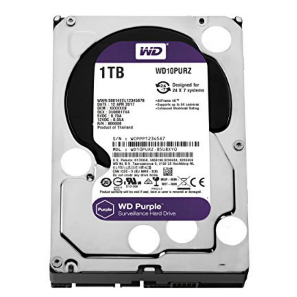 Western Digital Purple 3.5" 1000 GB SATA III