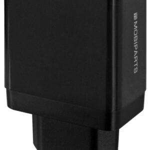 Mobiparts Wall Charger Dual USB 2.4A Black
