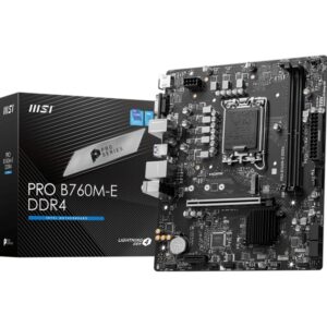 MB MSI Pro B760M-E 2xDDR4 LGA1700 M-ATX HDMI/VGA