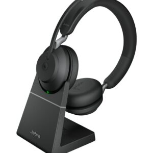Jabra Evolve2 65, MS Stereo Headset Hoofdband USB Type-A Bluetooth Zwart